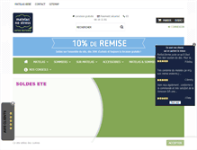 Tablet Screenshot of matelaslatex-naturel.fr